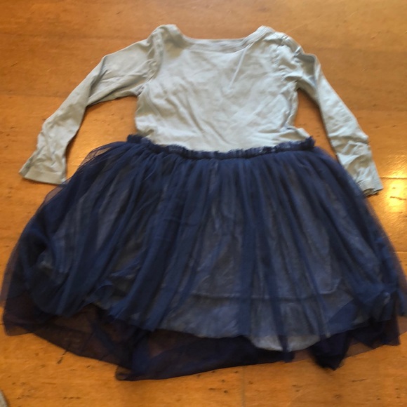 Tea Collection Other - Tea Collection blue dress with tulle skirt 4T